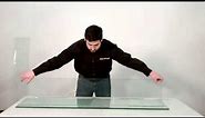 How To Assemble a Glass Tower Merchandise Display Case Item 20084