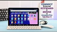 Amazon Fire Tablet: How to Connect Bluetooth Keyboard and Mouse! [Pair]