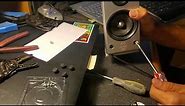 Repair Logitech Z-2300 Satellite Speakers (replace part 170001-0000)