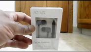 Ativa : Metal Earbuds (unboxing & review)