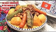 Tunisian Couscous Recipe - The Traditional method - How to make a couscous