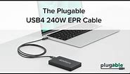 The Plugable USB4 240W EPR Cable