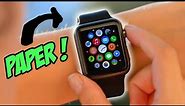DIY Paper Apple Watch [ Realistic! ]