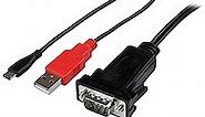 Android Micro USB to DB9 Serial Adapter - Serial Cards & Adapters | Add-on Cards & Peripherals | StarTech.com Europe