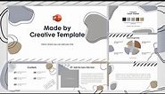 Minimalist PowerPoint Template | Animated Slide | FREE TEMPLATE | 04