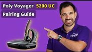 Poly Voyager 5200 UC Pairing Guide