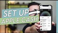 How To Set Up Apple Cash