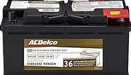 ACDelco Gold 94RAGM (88864542) 36 Month Warranty AGM BCI Group 94R Battery