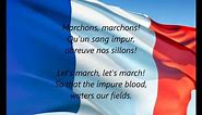 French National Anthem - "La Marseillaise" (FR/EN)