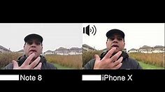 4k Camera Battle! iPhone X vs Samsung Note 8