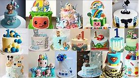 60+ 1st Birthday Cake ideas for baby boy/Birthday Cake for Boys/Baby boy 1st Birthday Cakes #cake