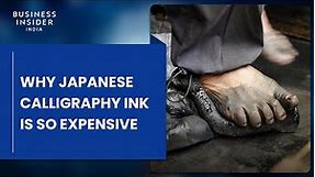 Why Japanese Calligraphy Ink Is So Expensive