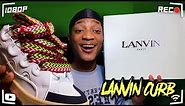 LANVIN CURB SNEAKER UNBOXING + ON FEET!