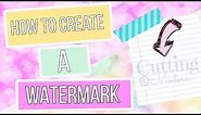 How to Create a Watermark Tutorial- Free and Easy - Tips and Tricks -