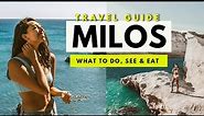 AMAZING Things To Do in MILOS Greece: 2024 Travel Guide & Island Top Tips 🇬🇷