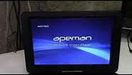 APEMAN PV-1570 15" Portable DVD Player Review