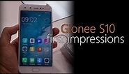 Gionee S10: First Look | Hands on | Launch