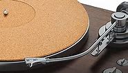 Cork Turntable Mat by PRO SPIN for Vinyl LP Record Players (3mm) | Record Player Mat with High-Fidelity Audiophile Acoustic Sound Support | Turntable Slip Mat Help Reduce Noise Due to Static and Dust
