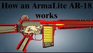 How an ArmaLite AR-18 works