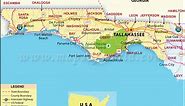 Florida Map with Cities | Map of Florida with Cities