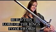 Make this foam sword!! Glamdring build!