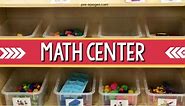 How to Set Up a Math Center in Preschool or Kindergarten