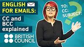 English for Emails: Cc and Bcc explained