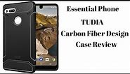Essential Phone TUDIA Carbon Fiber Design Case Review