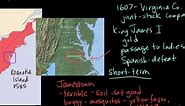 Early English settlements - Jamestown