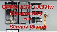 OPPO A37fw Full disassembly || OPPO A37f Servicing guide || OPPO A37 Teardown