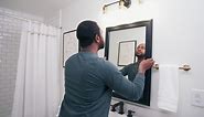 Glacier Bay 36 in. W x 48 in. H Rectangular Frameless Beveled Edge Wall Bathroom Vanity Mirror in Silver 81179