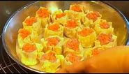 How to make Dim Sum Style Siu Mai from Scratch 港式点心烧卖 Restaurant Inspired Recipe