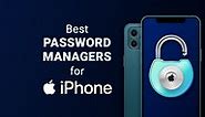 Best Password Managers for iPhone & iPad in 2024