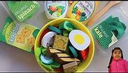 Melissa & Doug Slice & Toss Salad Set! | Educational Play Video for Children