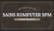 SAINS KOMPUTER T4 (ANALISIS IPO)