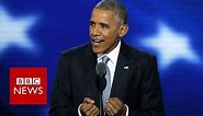 President Obama's message of hope - BBC News