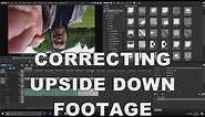 Edius Tutorial How To Correct Upside Down Samsung Galaxy S5 Android Smartphone Camera Video Footage