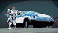 Cyborg's Car Reveal - Teen Titans "Car Trouble"