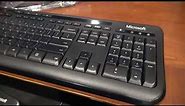 Microsoft Wired Keyboard 600 (Black) unboxing and review