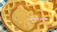 Making Hello Kitty Waffle