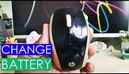 How To Change Battery In HP Wireless Mouse 200