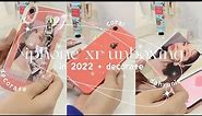 unboxing iphone xr in coral | accessories and case✨