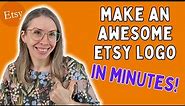 How To Make a Professional Etsy Shop Icon/Logo in Less than 5 Minutes