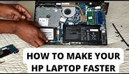 Upgrading your HP 255 G6 Notebook PC: A step-by-step guide to replacing your hard drive with an SSD