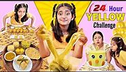 Using Color YELLOW Things For 24 Hours | Mummy Ka Birthday | MyMissAnand