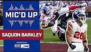 Saquon Barkley Mic'd Up 🗣️ | Giants vs. Commanders Week 11