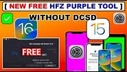 😍🎁 FREE HFZ SN Writer Purple mode Tool For iPhones/iPads iOS 16/15 Change Serial Without DCSD Cable