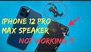 iPhone 12 Pro Max Speaker Not Working? iPhone 12 Pro Speaker Problem | Ear Speaker no iPhone Fixed!