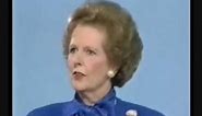 Margaret Thatcher Moments Part 1 of 2