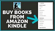 How to Buy Books From Amazon Kindle (2022) | Amazon Kindle Books